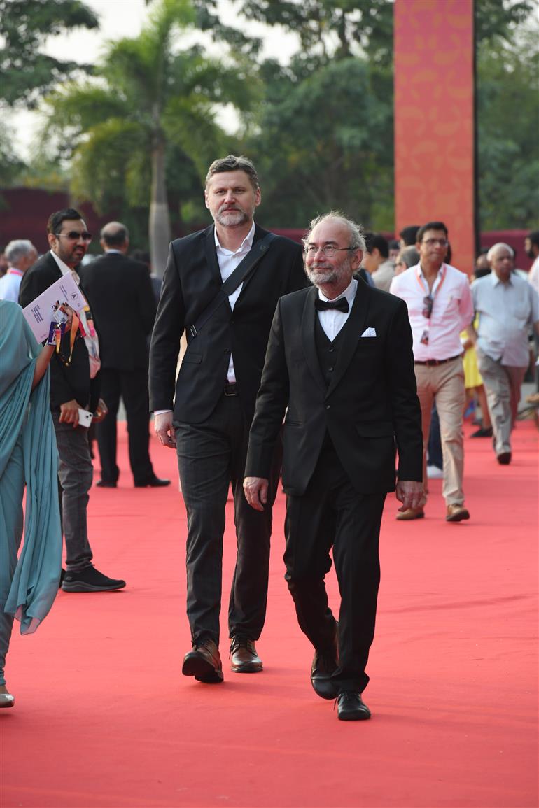 Stars grace the Red Carpet 55th IFFI Closing Ceremony, in Goa on November 28, 2024.