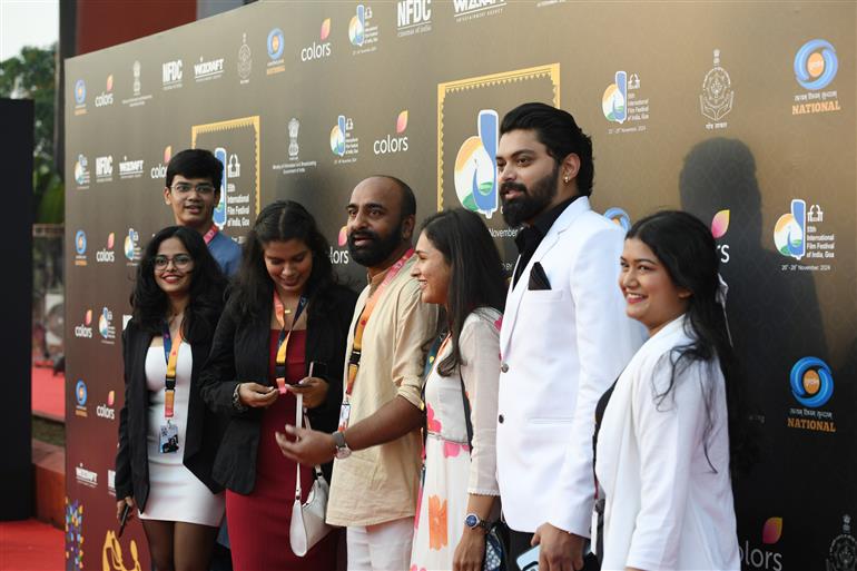 Stars grace the Red Carpet 55th IFFI Closing Ceremony, in Goa on November 28, 2024.