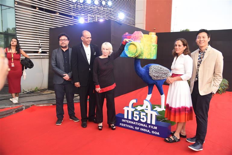 Stars grace the Red Carpet 55th IFFI Closing Ceremony, in Goa on November 28, 2024.