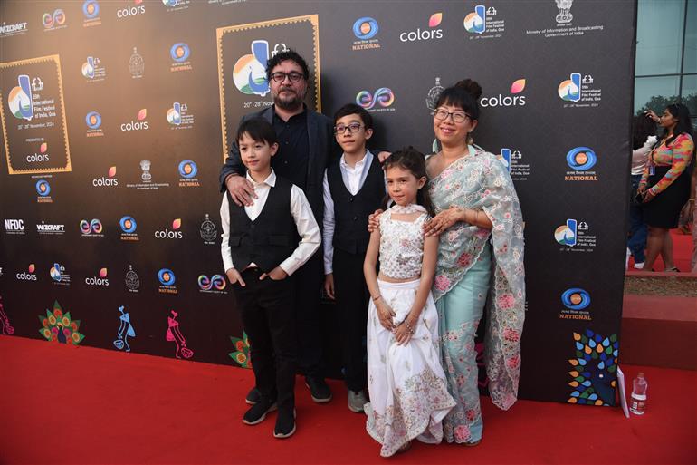 Stars grace the Red Carpet 55th IFFI Closing Ceremony, in Goa on November 28, 2024.