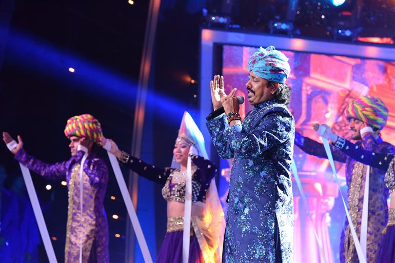 Scenes from Performance by Bandish Bandits at 55th IFFI Closing Ceremony, in Goa on November 28, 2024.