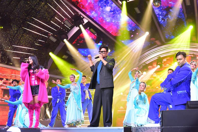 Scenes from Performance by Bandish Bandits at 55th IFFI Closing Ceremony, in Goa on November 28, 2024.