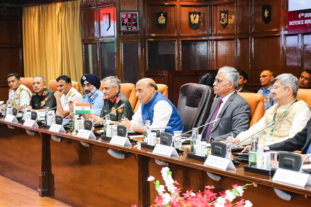 The Union Minister for Defence, Shri Rajnath Singh and the Minister of Defence, Singapore, Dr Ng Eng Hen co-chaired the sixth India-Singapore Defence Ministers’ Dialogue (DMD), in New Delhi on October 22, 2024.