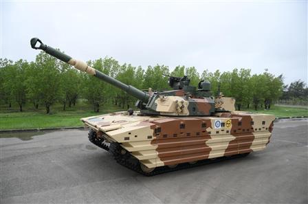 DRDO conducts successful Field Firing Trials of Indian Light Tank 'Zorawar' on September 13, 2024.