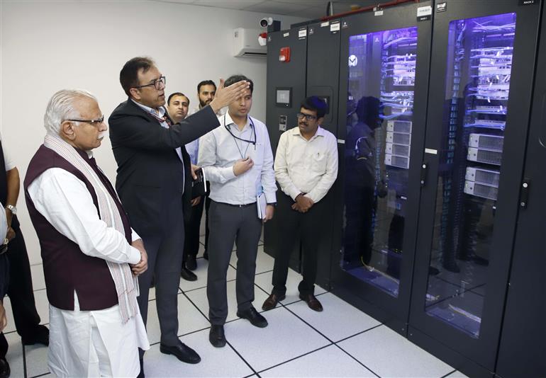 The Union Minister of Housing and Urban Affairs & Power, Shri Manohar Lal at the inauguration of Computer Security Incident Response Team-Power, in New Delhi on September 23, 2024.