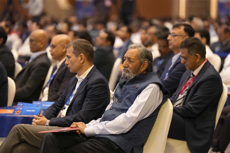 Gathering at YUGM Innovation Conclave in Bharat Mandapam, New Delhi on April 29, 2025. PM addressing on the occasion.