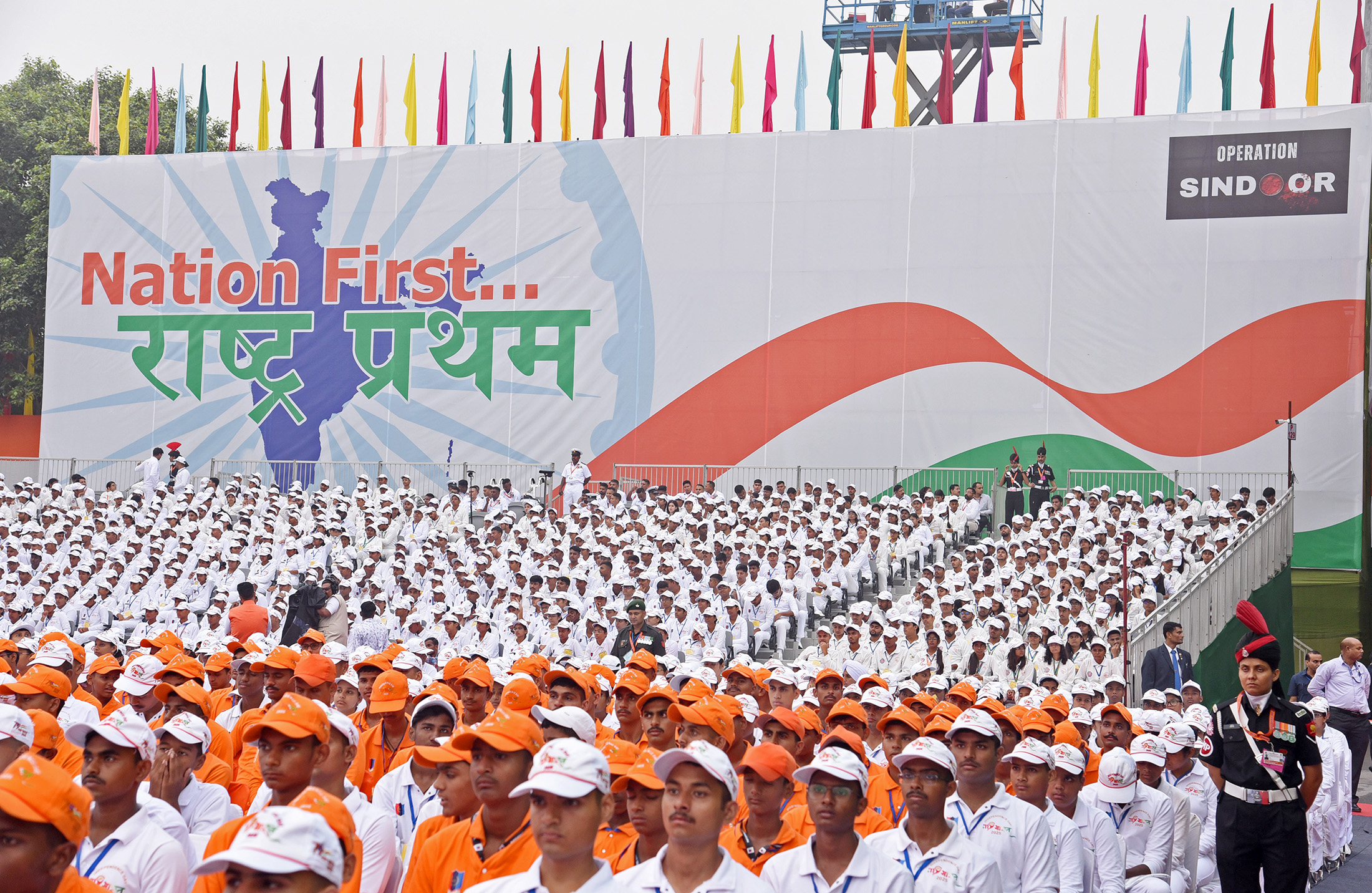Glimpses of 79th Independence Day celebrations at Red Fort, in Delhi on August 15, 2025.