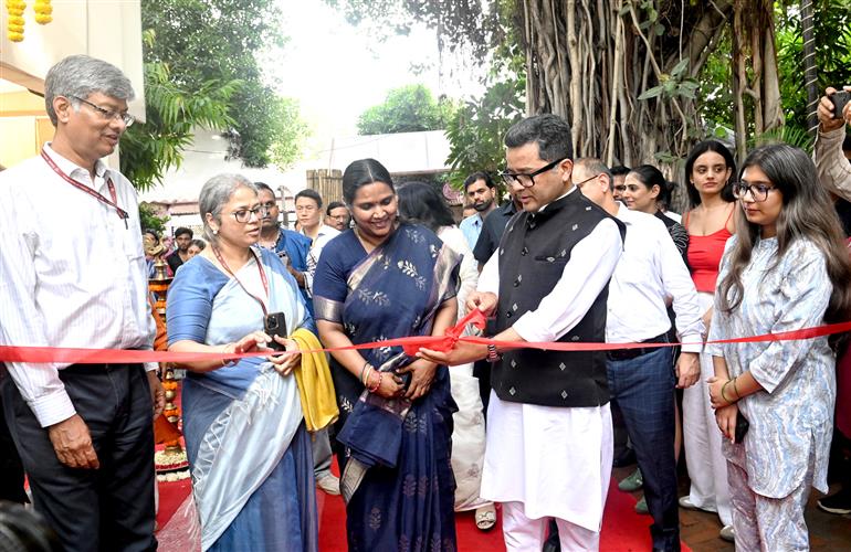 The Minister of State for External Affairs and Textiles, Shri Pabitra Margherita inaugurates Weave the future second edition, in New Delhi on August 08, 2025.