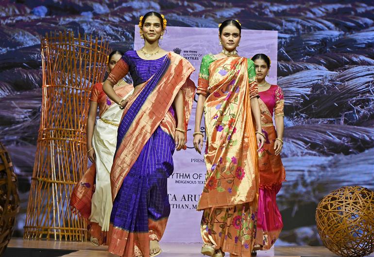 Glimpses of the 29th Handloom Export Awards-2025 ceremony held at Bharat Mandapam, in New Delhi on August 08, 2025. The Minister of State for External Affairs and Textiles, Shri Pabitra Margherita graced the event.