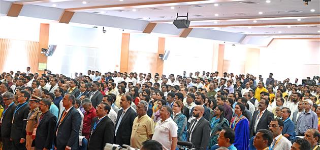 Gathering at the laying of foundation stone, inauguration of various metro projects in Bengaluru, Karnataka on August 10, 2025. PM addressing on the occasion.