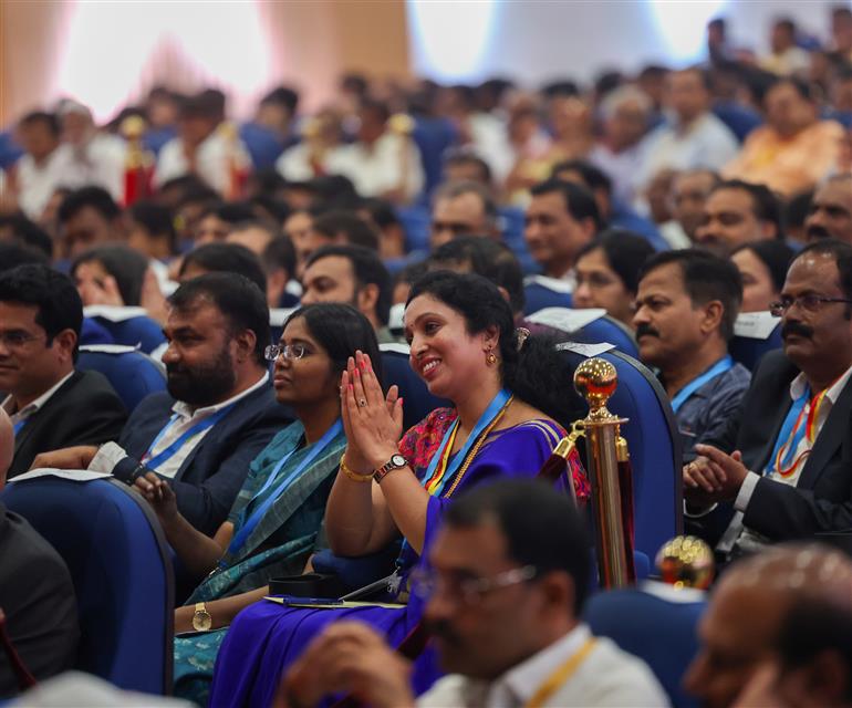 Gathering at the laying of foundation stone, inauguration of various metro projects in Bengaluru, Karnataka on August 10, 2025. PM addressing on the occasion.
