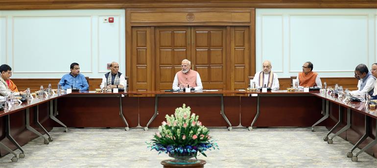 PM chairs a high level meeting with top ministers, secretaries and economists to discuss the roadmap for Next Generation Reforms, in New Delhi on August 18, 2025.