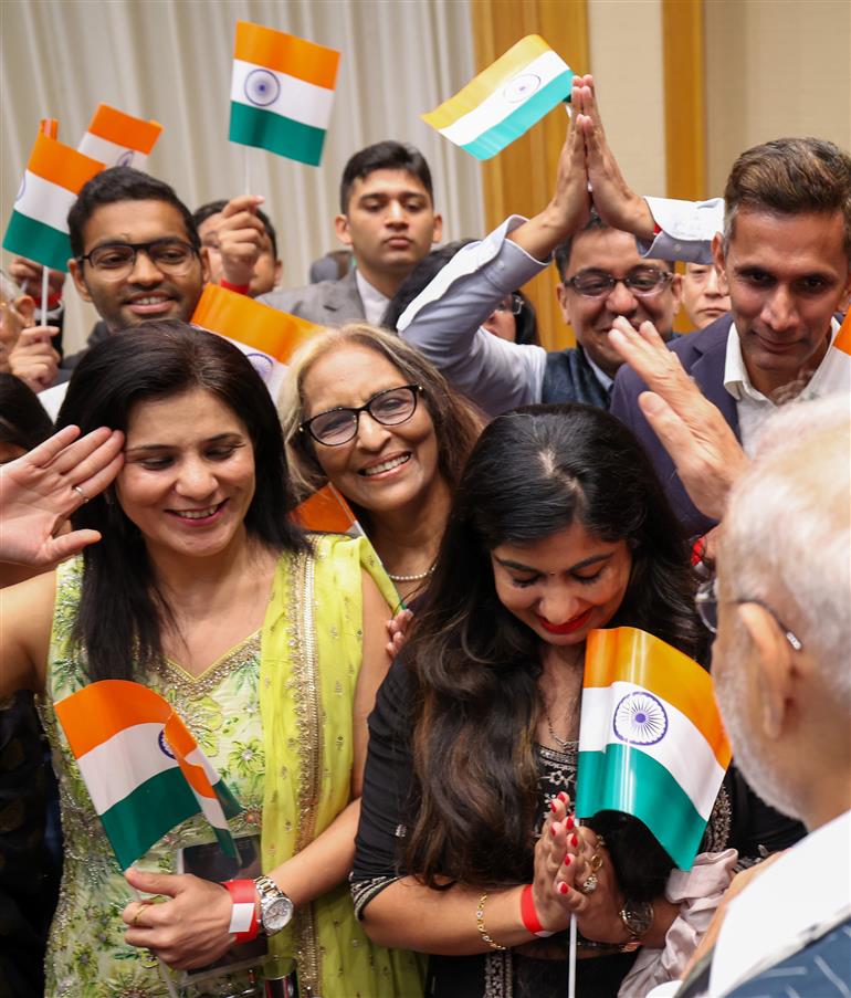 PM receives a rousing welcome by Indian community upon his arrival at a hotel in Tokyo, Japan on August 29, 2025.:Prime Minister's Office PM receives a rousing welcome by Indian community upon his arrival at a hotel in Tokyo, Japan on August 29, 2025.:Prime Minister