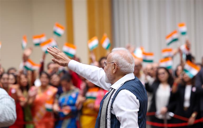 PM receives a rousing welcome by Indian community upon his arrival at a hotel in Tokyo, Japan on August 29, 2025.:Prime Minister's Office PM receives a rousing welcome by Indian community upon his arrival at a hotel in Tokyo, Japan on August 29, 2025.:Prime Minister