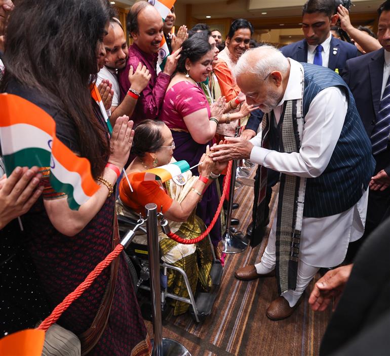 PM receives a rousing welcome by Indian community upon his arrival at a hotel in Tokyo, Japan on August 29, 2025.:Prime Minister's Office PM receives a rousing welcome by Indian community upon his arrival at a hotel in Tokyo, Japan on August 29, 2025.:Prime Minister