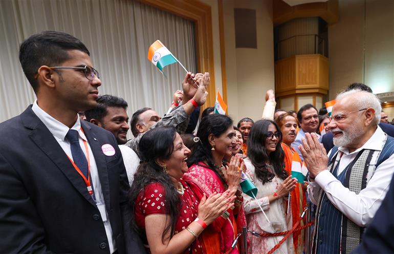 PM receives a rousing welcome by Indian community upon his arrival at a hotel in Tokyo, Japan on August 29, 2025.:Prime Minister's Office PM receives a rousing welcome by Indian community upon his arrival at a hotel in Tokyo, Japan on August 29, 2025.:Prime Minister