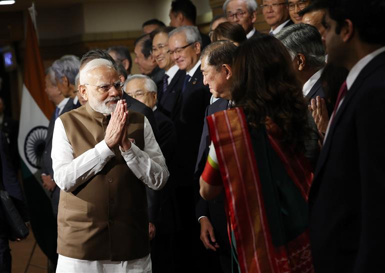PM attends India-Japan Business Event in Tokyo, Japan on August 29, 2025.:Prime Minister's Office PM attends India-Japan Business Event in Tokyo, Japan on August 29, 2025.:Prime Minister