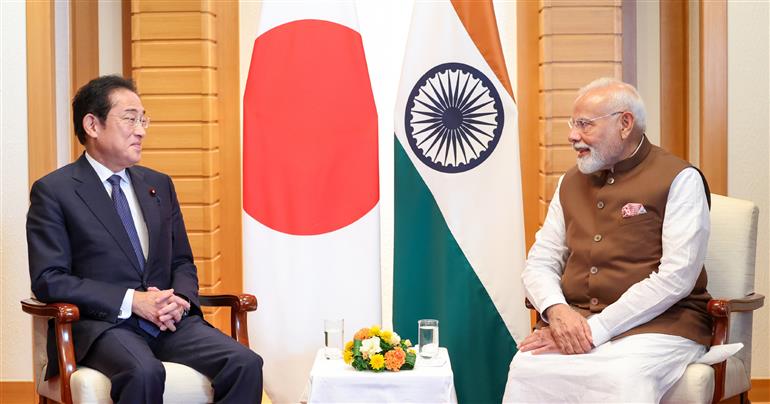 PM meeting with Former Prime Minister of Japan, Mr. Fumio Kishida in Tokyo, Japan on August 29, 2025.:Prime Minister's Office PM meeting with Former Prime Minister of Japan, Mr. Fumio Kishida in Tokyo, Japan on August 29, 2025.:Prime Minister