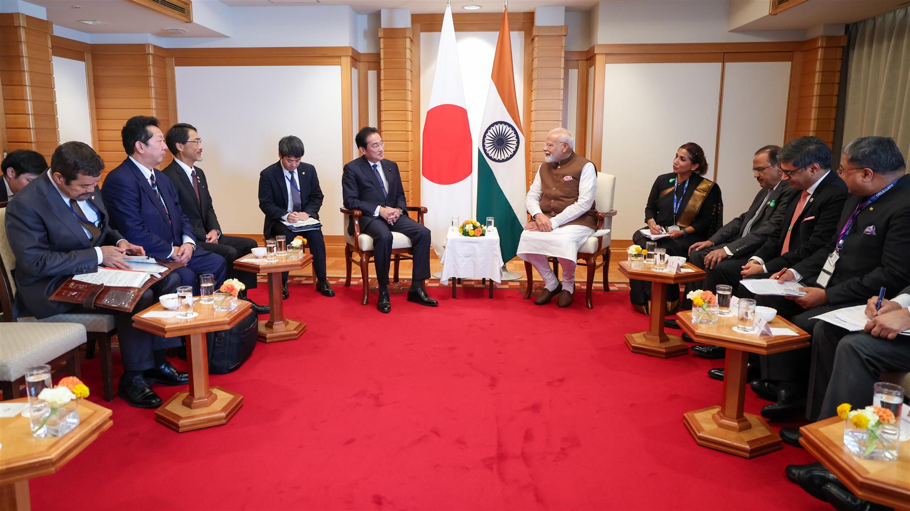 PM meeting with Former Prime Minister of Japan, Mr. Fumio Kishida in Tokyo, Japan on August 29, 2025.:Prime Minister's Office PM meeting with Former Prime Minister of Japan, Mr. Fumio Kishida in Tokyo, Japan on August 29, 2025.:Prime Minister