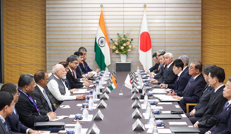 PM attends the 15th India-Japan Annual Summit in Tokyo, Japan on August 29, 2025.:Prime Minister's Office PM attends the 15th India-Japan Annual Summit in Tokyo, Japan on August 29, 2025.:Prime Minister