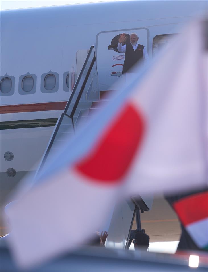 PM departs for Tianjin, China from Japan on August 30, 2025.:Prime Minister's Office PM departs for Tianjin, China from Japan on August 30, 2025.:Prime Minister