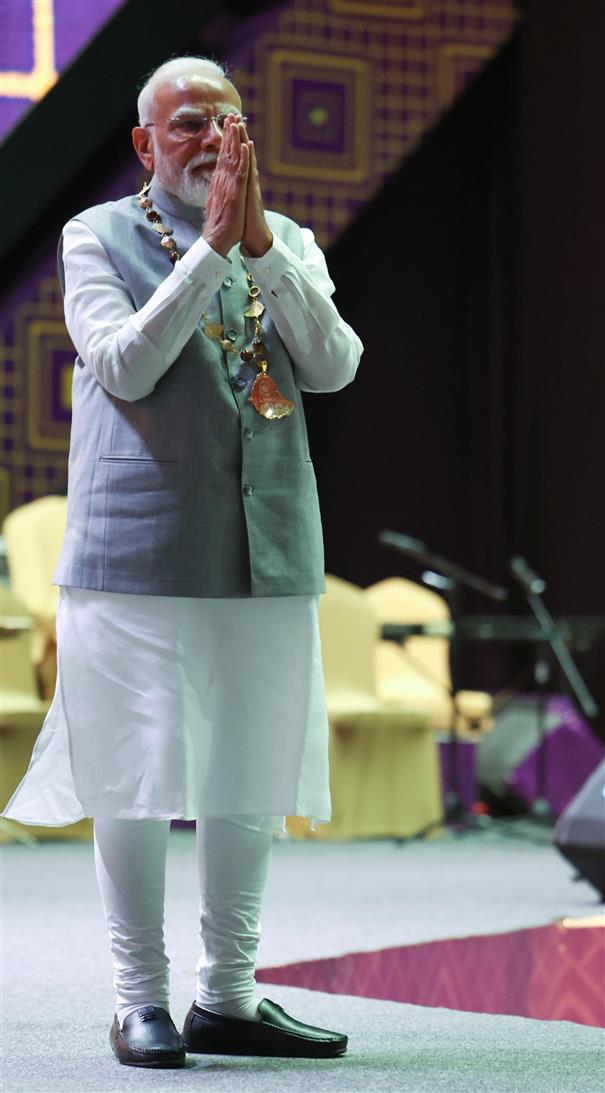 प्रधानमंत्री श्री नरेन्द्र मोदी को 16 दिसंबर 2025 को इथियोपिया के अदीस अबाबा में आयोजित पुरस्कार प्रदान समारोह के दौरान इथियोपिया के प्रधानमंत्री डॉ. अबी अहमद अली द्वारा देश के प्रतिष्ठित सम्मान ‘द ग्रेट ऑनर निशान ऑफ इथियोपिया’ से सम्मानित किया गया।:Prime Minister