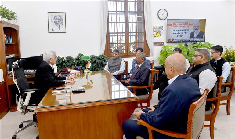 Shri Shaktikanta Das assumed charge as Principal Secretary-2 to Prime Minister, in New Delhi on February 24, 2025.