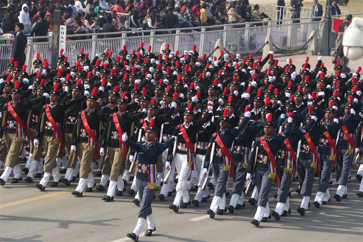 23 जनवरी, 2025 को नई दिल्ली के कर्तव्य पथ पर 76वें गणतंत्र दिवस परेड की फुल ड्रेस रिहर्सल की झलकियां।