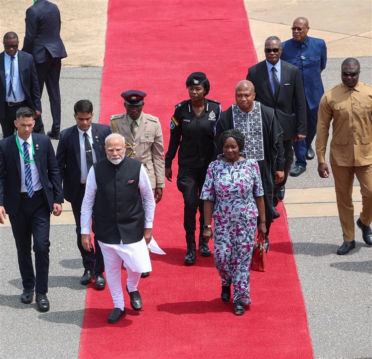 PM departs for Trinidad and Tobago from Ghana on July 03, 2025.:Prime Minister's Office PM departs for Trinidad and Tobago from Ghana on July 03, 2025.:Prime Minister