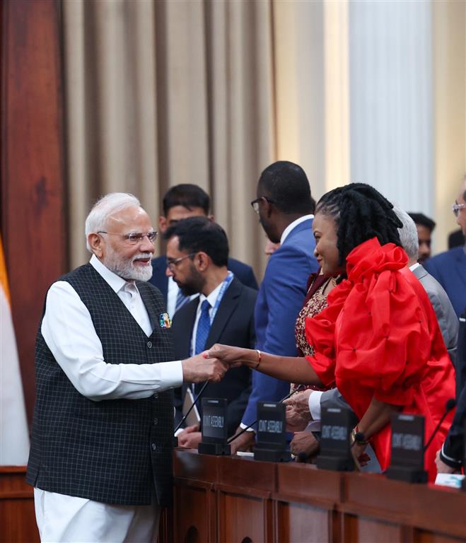 PM attends the Joint Assembly of the Parliament of Trinidad & Tobago in iconic Red House at Port of Spain, in Republic of Trinidad and Tobago on July 04, 2025.:Prime Minister's Office PM attends the Joint Assembly of the Parliament of Trinidad & Tobago in iconic Red House at Port of Spain, in Republic of Trinidad and Tobago on July 04, 2025.:Prime Minister