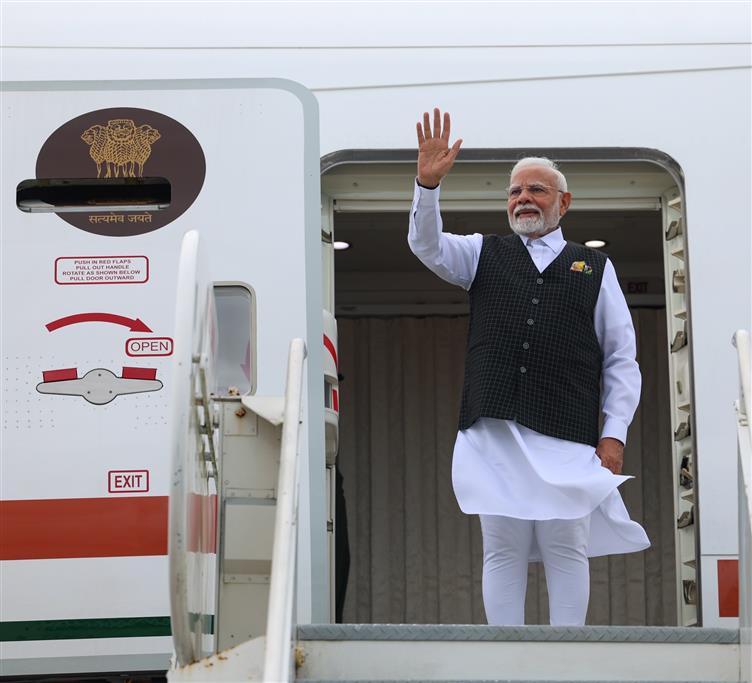 PM embarks for Buenos Aires (Argentina) after completing his visit to Trinidad and Tobago on July 04, 2025.:Prime Minister's Office PM embarks for Buenos Aires (Argentina) after completing his visit to Trinidad and Tobago on July 04, 2025.:Prime Minister