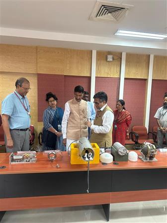 The Minister of State for Defence, Shri Sanjay Seth visited the DRDO’s Dr APJ Abdul Kalam Missile Complex at Hyderabad, in Telangana on July 17, 2025.