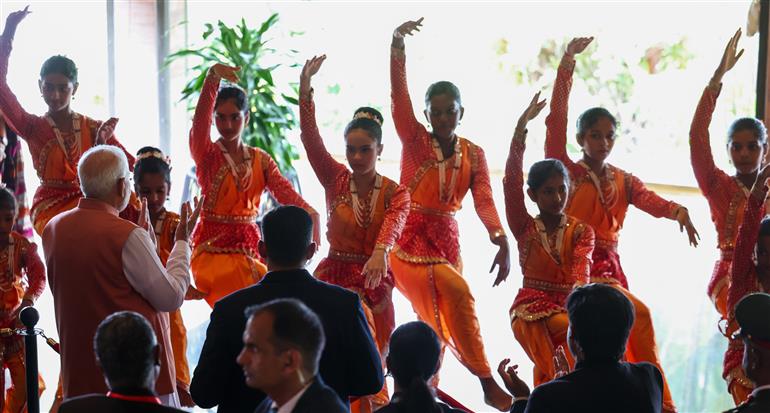 PM being welcomed by Indian Diaspora at Kurumba Resort, in Maldives on July 25, 2025.:Prime Minister's Office PM being welcomed by Indian Diaspora at Kurumba Resort, in Maldives on July 25, 2025.:Prime Minister
