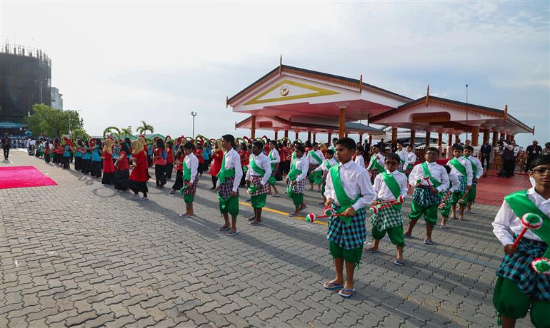 PM participates in the 60th Independence Day celebrations of Maldives as the Guest of Honour at Male, in Maldives on July 26, 2025.:Prime Minister's Office PM participates in the 60th Independence Day celebrations of Maldives as the Guest of Honour at Male, in Maldives on July 26, 2025.:Prime Minister
