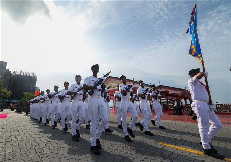 PM participates in the 60th Independence Day celebrations of Maldives as the Guest of Honour at Male, in Maldives on July 26, 2025.:Prime Minister's Office PM participates in the 60th Independence Day celebrations of Maldives as the Guest of Honour at Male, in Maldives on July 26, 2025.:Prime Minister