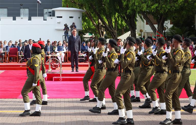 PM participates in the 60th Independence Day celebrations of Maldives as the Guest of Honour at Male, in Maldives on July 26, 2025.:Prime Minister's Office PM participates in the 60th Independence Day celebrations of Maldives as the Guest of Honour at Male, in Maldives on July 26, 2025.:Prime Minister