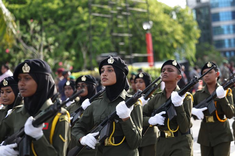 PM attends the 60th Independence Day celebrations of Maldives as the Guest of Honour at Male, in Maldives on July 26, 2025.