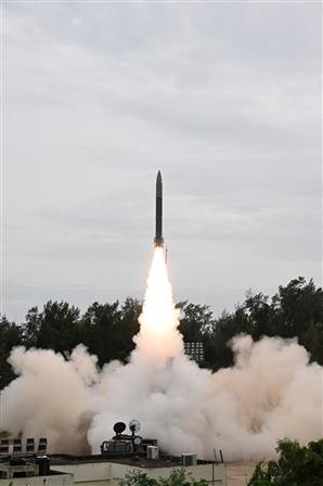 DRDO successfully conducts two consecutive flight-tests of Pralay missile from Dr. APJ Abdul Kalam island off the coast of Odisha on July 29, 2025.
