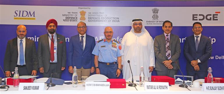 On the sidelines of the Joint Defence Cooperation Committee (JDCC), a seminar on the India-UAE Defence Industry Partnership was held at the India Habitat Centre, New Delhi, on July 31, 2025.