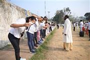 Yogotsav Programme organised in Karbi Anglong, Assam Unites for Yoga marked day 78 of the 100-day countdown to International Day of Yoga 2025, in Assam on April 04, 2025. :AYUSH