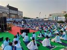 ‘Harit’ Yoga launched by Minister of State (Independent Charge) for Ayush and Health and Family Welfare, Shri Prataprao Jadhav and planted medicinal plants on 75th Countdown to IDY 2025, in Bhubaneshwar April 07, 2025.  :AYUSH