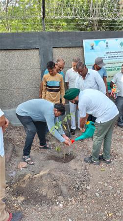 INSTITUTE OF TEACHING & RESEARCH IN AYURVEDA (ITRA) & GTMC WHO organised Yoga Session & Plantation Drive under the signature event “Harit Yoga” of IDY 2025 at Herbal Garden, ITRA Campus, Jamnagar in Gujarat. Celebrated World Environment Day by organising Harit Yoga on June 05, 2025.:AYUSH