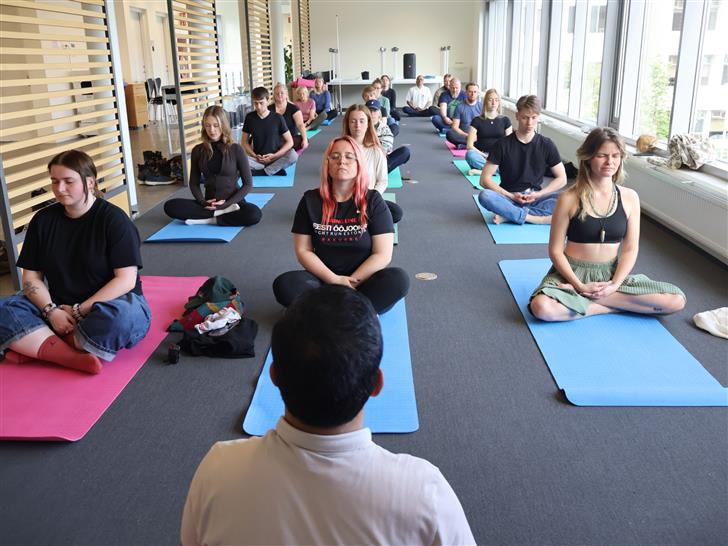 In the lead-up to the 11th International Day of Yoga 2025, the Embassy of India in Reykjavik, in association with the University of Akureyri, hosted a yoga session for research scholars and academics, offering an opportunity to practice yoga and discuss related benefits, on June 04, 2025.:AYUSH