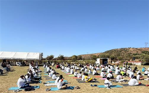 Yoga for Harmony and Peace. As we count down to International Day of Yoga 2025. Consulate General of India (CGI), Johannesburg hosted a soulful yoga session at the iconic Tolstoy Farm celebrating wellness, unity and Gandhi’s enduring legacy on June 01, 2025.:AYUSH