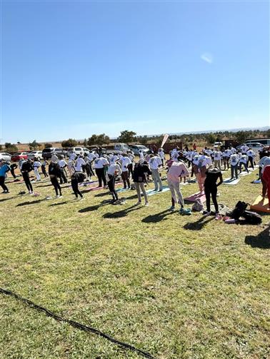 Yoga for Harmony and Peace. As we count down to International Day of Yoga 2025. Consulate General of India (CGI), Johannesburg hosted a soulful yoga session at the iconic Tolstoy Farm celebrating wellness, unity and Gandhi’s enduring legacy on June 01, 2025.:AYUSH