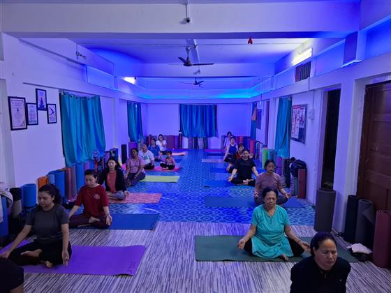 From dynamic Surya Namaskar flows to diverse asanas, the energy was simply amazing. Let’s adopt yoga for a healthy and sustainable lifestyle. Truly inspiring to witness locals embracing wellness at the Capital Yoga Wellness Centre in Naharlagun, Arunachal Pradesh on June 06, 2025.:AYUSH