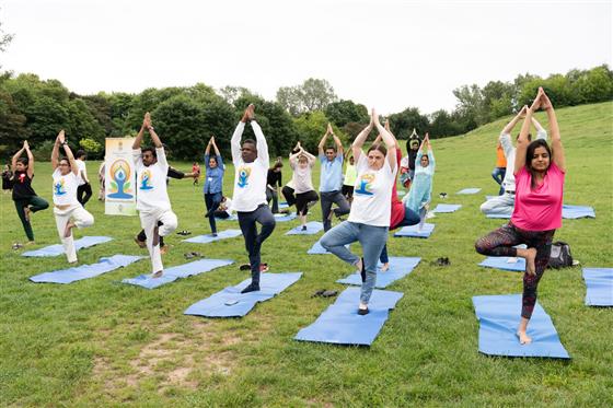 In the run up to the main event of International Day of Yoga 2025, the Embassy of India in Poland association with Tamil Sangam Association of Poland (TSAP) organised a session of Yoga Asanas & breathing techniques to promote mindfulness, unity and wellness at Park Szczęśliwicki, Warsaw on June 09, 2025.:AYUSH