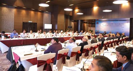 The Director General, ICG, Shri Paramesh Sivamani chairs 137th meeting of the Offshore Security Coordination Committee (OSCC), in New Delhi on June 12, 2025.