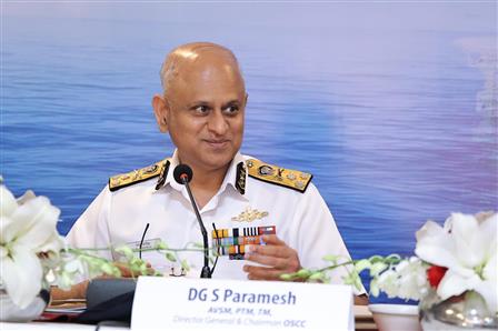 The Director General, ICG, Shri Paramesh Sivamani chairs 137th meeting of the Offshore Security Coordination Committee (OSCC), in New Delhi on June 12, 2025.