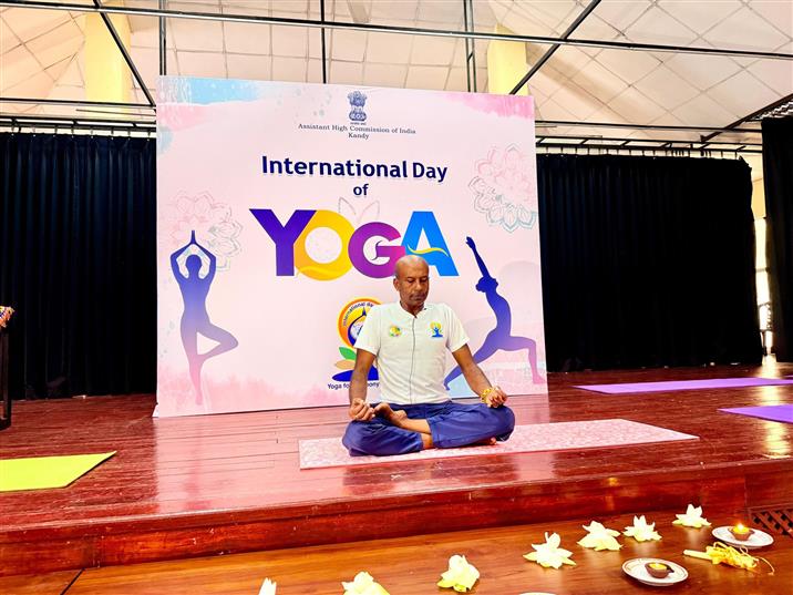 The Assistant High Commission of India in Kandy, Sri Lanka organised the 5th Yoga event of the 11th IDY2025 at Sabaragamuwa Provincial Council, in Ratnapura on June 12, 2025.